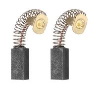 sourcing map Lot de 2 balais de charbon de rechange pour la plupart des outils électriques, marteau, perceuse, moteur, scies circulaires 19 x 11 x 6 mm