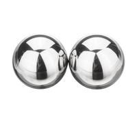 sourcing map Lot de 2 billes de roulement de 1,9 cm, en acier inoxydable 440C, boules de précision G10 pour roulements, vélos, roulettes, pièces automobiles et bricolage (poli miroir)