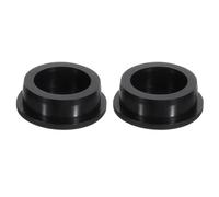sourcing map Lot de 2 bouchons noirs étanches en caoutchouc pour trou de 41 mm