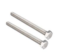 sourcing map Lot de 2 boulons hexagonaux M10 x 120 mm en acier inoxydable 304