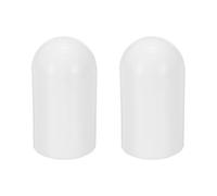 sourcing map Lot de 2 capuchons de diffuseur de lampe de poche, 27 mm ID x 53 mm de hauteur, capuchons de protection en silicone flexible, cache-filetage, pour lampes torches LED de 28 à 30 mm