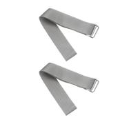 sourcing map Lot de 2 ceintures de rangement à soulever - 40 cm - En nylon - Sangles de rechange pour rangement hydraulique de lit, canapé, matelas, tissus d'ameublement, meubles - Gris et bleu