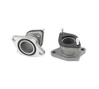sourcing map Lot de 2 CG125 d'admission en aluminium pour moto Isolant de carburateur