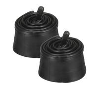 sourcing map Lot de 2 chambres à air de 50,8 cm de largeur pour vélo en caoutchouc de 1,75/1,95 mm avec valve standard de 32 mm pour VTT VTT Dirt Bike