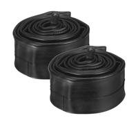 sourcing map Lot de 2 chambres à air de 66 cm de largeur pour vélo en caoutchouc de 2,125/2,4 avec valve standard de 32 mm pour VTT VTT Dirt Bike
