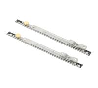 sourcing map Lot de 2 charnières de fenêtre à battant, 25,4 cm en acier inoxydable 304 réglable pour fenêtre dissimulée, charnière à friction, loquet de fenêtre pour remplacement de matériel de