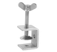 sourcing map Lot de 2 colliers de serrage en forme de C en acier inoxydable 304 - 85 mm - Mini pince en forme de tigre - Réglable - En métal robuste - Avec vis papillon - Pour le travail du bois et le