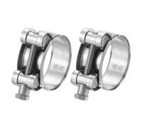 sourcing map Lot de 2 colliers de serrage réglables en acier inoxydable 304 - 40 à 43 mm - Pour tuyaux et tuyaux
