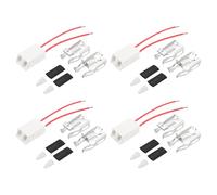 sourcing map Lot de 2 connecteurs 12001676 pour cuisinière électrique, kit de bornes pour cuisinière électrique, remplace AP4009015, PS1570190, 560468