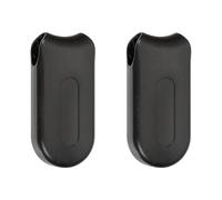 sourcing map Lot de 2 cordons de store - 78 mm - Poignées de stores en plastique - Pendentifs pour volets roulants verticaux - Noir