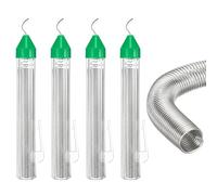 sourcing map Lot de 2 fils à souder en colophane, 0,8 mm de diamètre, sans plomb, 20 g de chaque fil métallique portable pour soudure électrique, circuits imprimés, bricolage, soudage