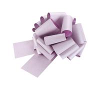 sourcing map Lot de 2 grands nœuds à paillettes pour emballage cadeau, 30,5 cm, rose pour paniers de mariage, cadeaux, fête de Noël