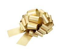sourcing map Lot de 2 grands nœuds à tirer à paillettes pour emballage cadeau de mariage, paniers de mariage, cadeaux de Noël, 40,6 cm