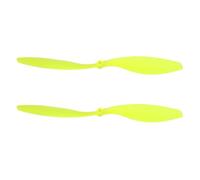 sourcing map Lot de 2 hélices RC de 28 x 20,3 cm à 2 pales pour drones légers, accessoires spéciaux, noir