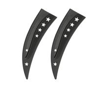 sourcing map Lot de 2 housses de protection universelles en polypropylène pour couteaux à désosser de 15 cm, accessoires de cuisine, camping, pique-nique, noir