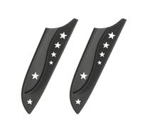 sourcing map Lot de 2 housses de protection universelles en polypropylène pour couteaux d'office de 13 cm - Accessoire de cuisine, camping, pique-nique - Noir