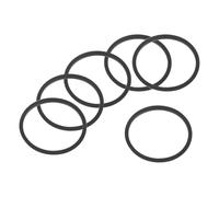sourcing map Lot de 2 joints de couvercle en caoutchouc refermables en forme de O de 7,6 cm de diamètre pour gobelets isothermes en acier inoxydable, 1200 ml, noir