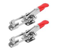 sourcing map Lot de 2 loquets à bascule 40323 M5 x 30 mm Capacité de maintien réglable à dégagement rapide en acier inoxydable 304 pour couvercle de fumoir, gabarit, boîte à outils, porte