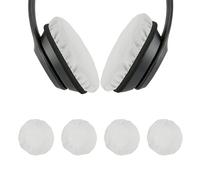 sourcing map Lot de 2 paires de coussinets pour écouteurs (8,9 à 10,9 cm) - Tissu universel lavable et extensible pour salle de sport/jeux - Compatible avec la plupart des écouteurs - Gris