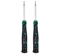 sourcing map Lot de 2 petits tournevis de précision PH000 de 13,7 cm de long - Tournevis cruciformes magnétiques en acier S2 avec poignée rembourrée pour lunettes, montre, ordinateur, ordinateur