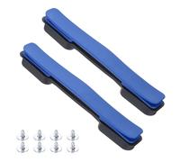 Sourcing Map Lot de 2 poignées de rechange pour valise de 21,6 cm, poignée en plastique avec vis pour valise, bleu foncé