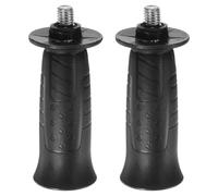 sourcing map Lot de 2 poignées latérales pour meuleuse d'angle - Filetage M10 - Longueur : 102 mm - En plastique antidérapant - Poignée de rechange pour ponceuse auxiliaire