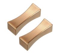 sourcing map Lot de 2 repose-baguettes en acier inoxydable 304 5,1 x 1,8 x 1,7 cm, ustensiles de cuisine pour cuillère, fourchette, cuillère à café, repose-outils, or rose