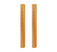 sourcing map Lot de 2 ressorts de compression pour imprimante 3D, 8 mm OD 70 mm de long, charge légère, moule de compression pour imprimante 3D, pièce électrique, jaune