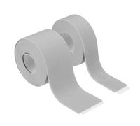 sourcing map Lot de 2 rouleaux de ruban adhésif imperméable pour salle de bain, baignoire, toilettes, cuisine, comptoir, mur, gris, 2 x 10 m, 3,8 x 10,5 m