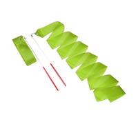 sourcing map Lot de 2 rubans de danse rythmique de 200 cm pour entraînement de danse artistique et gymnastique, vert foncé