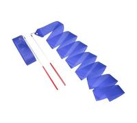 sourcing map Lot de 2 rubans de danse rythmique de 200 cm pour entraînement de gymnastique, danse artistique, bleu vif