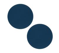sourcing map Lot de 2 sous-plats en silicone - 20 cm de diamètre - Ronds - Antidérapants - Porte-pots en silicone pour pots et poêles chauds, sous-plats résistants à la chaleur pour plats chauds de