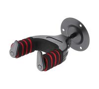 sourcing map Lot de 2 supports muraux à verrouillage automatique pour guitare, audio, guitare électrique, basse