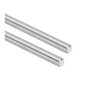 sourcing map Lot de 2 tiges à mouvement linéaire, 8 mm x 350 mm en acier inoxydable 304 pour imprimante 3D, CNC, outil de bricolage (diamètre : 5/16 pouces)