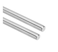 sourcing map Lot de 2 tiges à mouvement linéaire, 9,5 mm x 350 mm en acier inoxydable 304 pour imprimante 3D, CNC, outil de bricolage (diamètre : 1,9 cm)