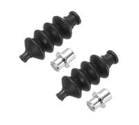 sourcing map Lot de 2 tiges de poussée étanches en caoutchouc avec support en aluminium pour bateau RC sans balais électrique