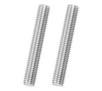 sourcing map Lot de 2 tiges entièrement filetées M12 x 75 mm, en acier inoxydable 316, pour fixation de meubles, pas de 1,75 mm