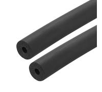 sourcing map Lot de 2 tubes d'isolation en mousse EPDM de 0,6 cm de diamètre extérieur de 1,6 m de long - Isolation du gel et de la chaleur pour support de guitare/unités CA/machine d'exercice
