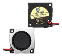 sourcing map Lot de 2 ventilateurs de refroidissement sans balais CC 24 V 20 x 20 x 6 mm CZ 2006G à roulement fluide pour boîtier d'ordinateur de refroidissement CC sans balais pour refroidisseur de