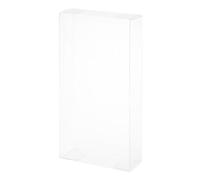 sourcing map Lot de 20 boîtes cadeaux en plastique transparent avec film protecteur pour bonbons, biscuits, Noël, mariage, fête 30 x 80 x 162 mm