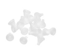 sourcing map Lot de 20 buses de rechange pour pommeau de douche, buse d'arrosage universelle en silicone, pointe ronde, trou de pulvérisation résistant à la chaleur pour pommeau de douche à effet