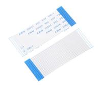 sourcing map Lot de 20 câbles plats flexibles FFC FPC, 18 broches, pas de 0,5 mm, longueur 50 mm (type B) pour imprimante LCD 3D, appareil photo, DVD, TV, ordinateur portable audio