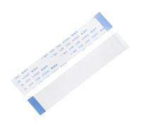 sourcing map Lot de 20 câbles plats flexibles FFC FPC, 28 broches, pas de 0,5 mm, longueur 150 mm (type B) pour imprimante LCD 3D, appareil photo, DVD, TV, ordinateur portable audio
