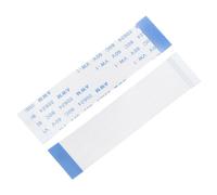 sourcing map Lot de 20 câbles plats flexibles FFC FPC, 28 broches, pas de 0,5 mm, longueur 50 mm (type B) pour imprimante LCD 3D, appareil photo, DVD, TV, ordinateur portable audio