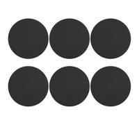 sourcing map Lot de 20 disques de ponçage 152 mm Grain 1000 Crochet et boucle Papier abrasif Orbital aléatoire pour le travail du bois, automobile, polissage des métaux, noir
