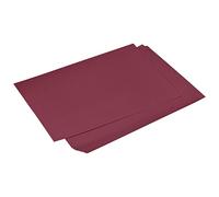 sourcing map Lot de 20 feuilles de papier cartonné pour scrapbooking 21,1 x 29,7 cm, 41,7 kg/250 g/m², couleur unie pour loisirs créatifs, invitations, cartes de vœux, étiquettes cadeaux, bordeaux