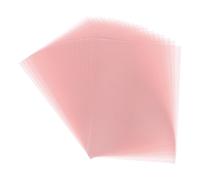 sourcing map Lot de 20 feuilles de papier vélin coloré, rose clair, 21,6 x 27,9 cm, papier vélin translucide pour impression d'invitations de mariage, imprimante laser à jet d'encre