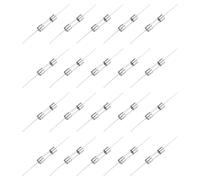 sourcing map Lot de 20 fusibles axiaux en tube de verre avec fil de plomb 5 x 20 mm 3,15 A 250 V pour remplacer ou réparer de nombreux appareils électroniques domestiques (F3.15A)