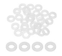 sourcing map Lot de 20 joints en silicone, joints toriques de 1,9 cm, joints de tuyau, rondelles de plomberie, rondelles de tuyau d'arrosage pour tuyau d'eau, robinet, pommeau de douche, joint de