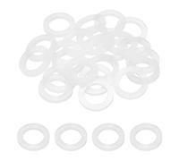 sourcing map Lot de 20 joints en silicone, joints toriques de 1,9 cm, joints de tuyau, rondelles de plomberie, rondelles de tuyau d'arrosage pour tuyau d'eau, robinet, pommeau de douche, joint de